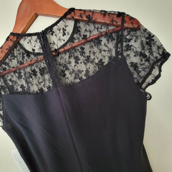 Vintage J.R. Nites Lace T-Shirt Dress - Picture 8 of 8